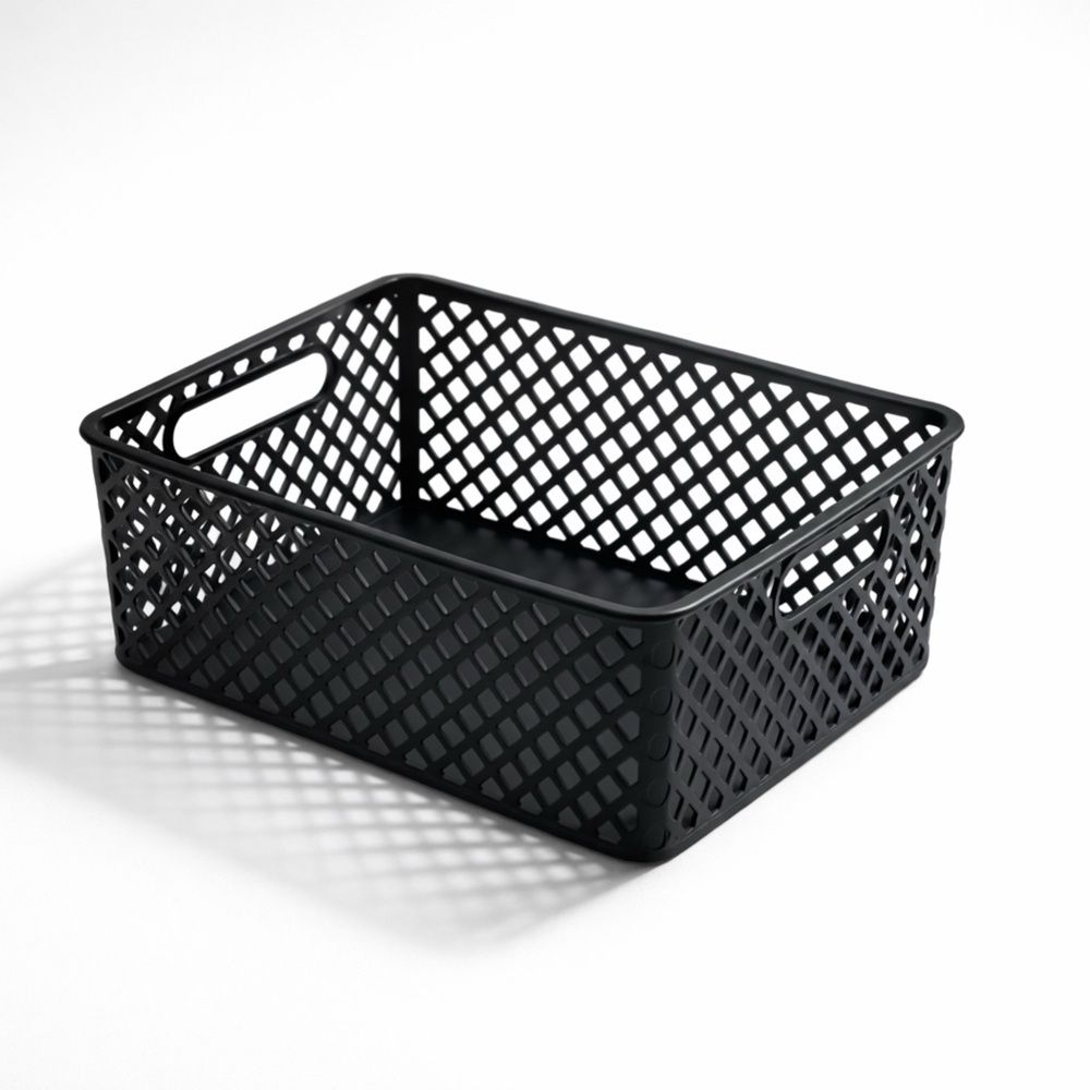 Black basket Medium